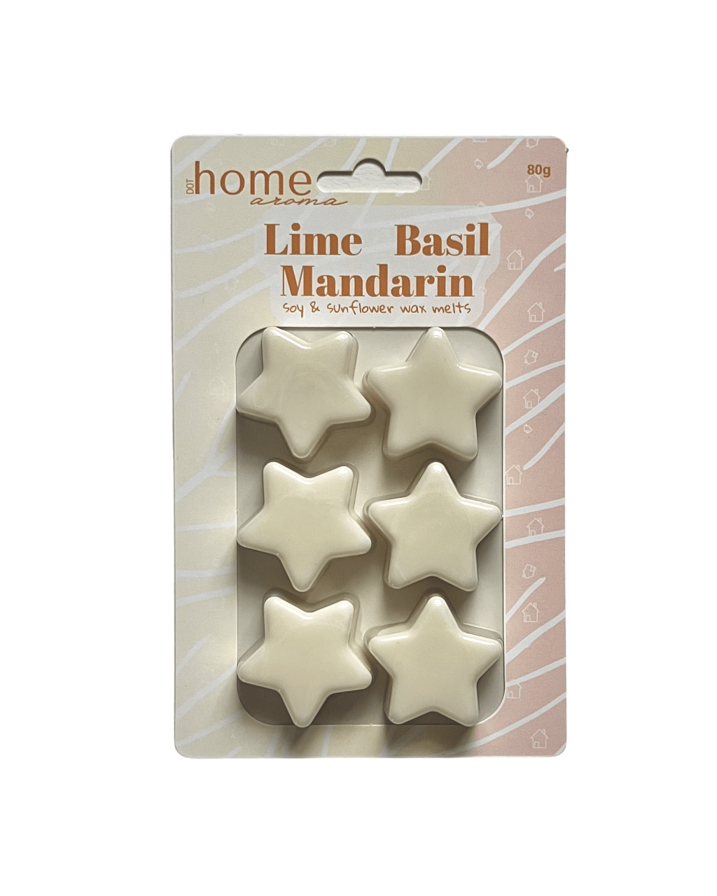 Dot Home Aroma wax melt LIME BASIL MANDARIN Soy and Sunflower Wax Melts